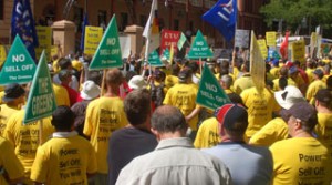 The campaign against privatisation in NSW, led by the unions and Labor party members, has ended Morris Iemma\'s premiership