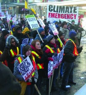 climate-rally Overcoming the hesitancy to campaign against Rudd\'s climate plan will be crucial in the lead up to Copenhagen